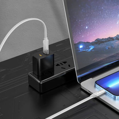 Hoco Braided Lighting to USB-A 2.4A Charging Data Cable 1.2m U119