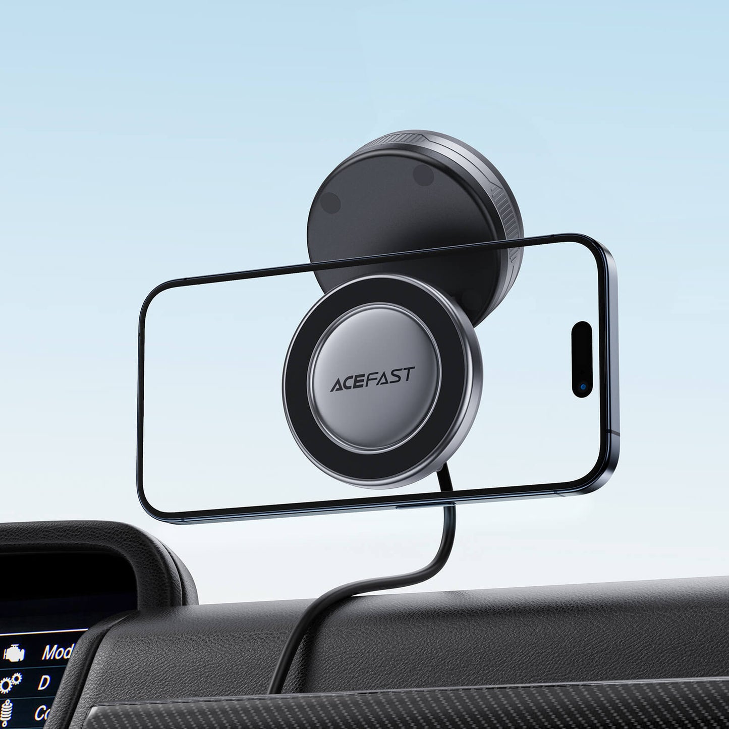 Acefast Electric Auto Vacuum Suction Magnetic Phone Holder E30