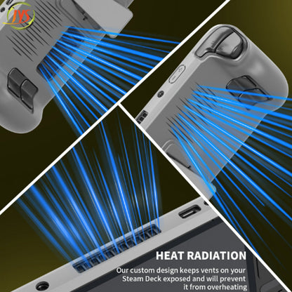Protective Cover for Steam Deck Protective Case with Kickstand Detachable Shell