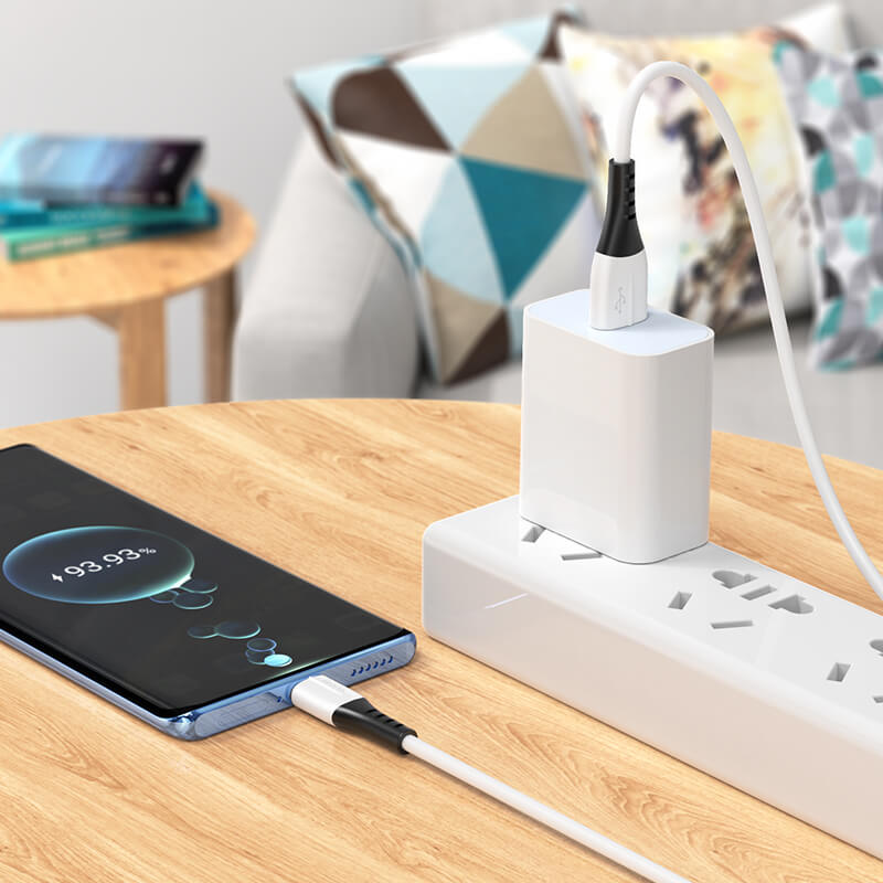 Hoco Silicone 3A Charging Data Cable USB to Type-C X82