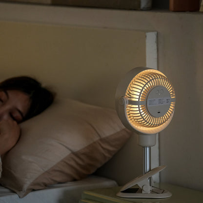 Mobie MultiFunctional Rotation Portable 4 Speed Fan with Night Light