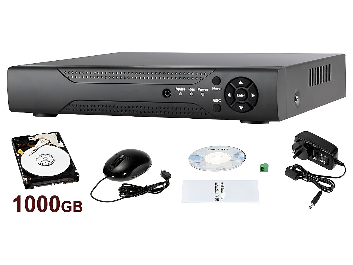 DVR 8CH Recorder CCTV Camera System