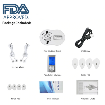 Tens Machine 8 Mode Tens Ems Massager Muscle Stimulation