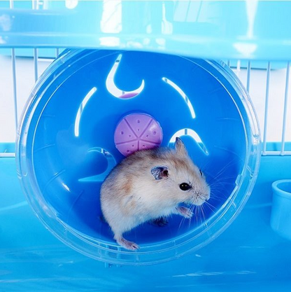3 Tiers Gorgeous Hamster Mouse Cage pet toy Storey Fantasia Cage Castle - Pink