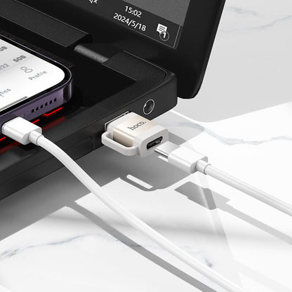 Hoco USB-A to USB Type-C Universal Compatibility Data & Charging Adapter UA31D