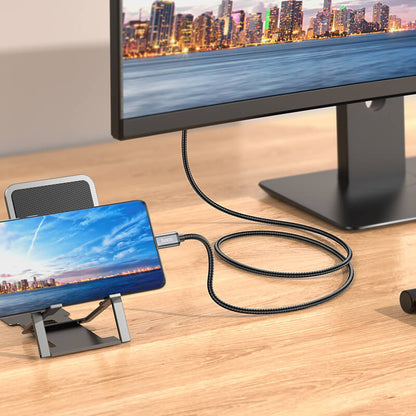 Hoco USB-C to HDMI 4K Video Cable for Laptops & Tablets 2M/6.6ft