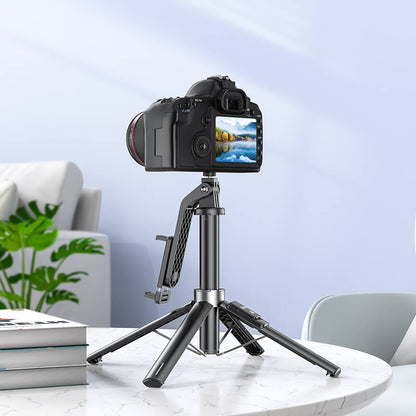Hoco 2-in-1 Extendable Selfie Stick with QuadPod Stand & Bluetooth Remote K21
