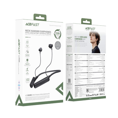 Acefast Low Latency Mode Bass Boost Neckband Bluetooth Headphones N8