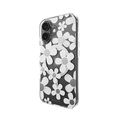 Compatible with iPhone 17 Fleur 3D Patterned Series Shockproof Magnetic Phone Case