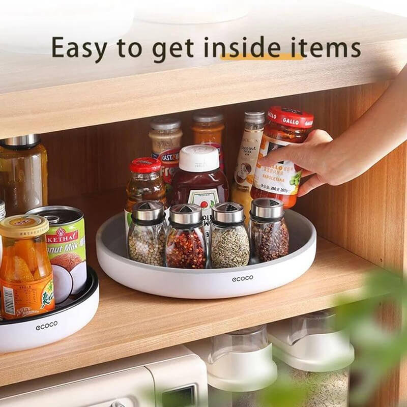 Mobie Multifunctional 360° Rotating Organizer Turntable 25cm E2021