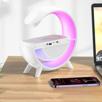 Hoco Smart Ambient Light BT Speaker Wireless Charger DS43
