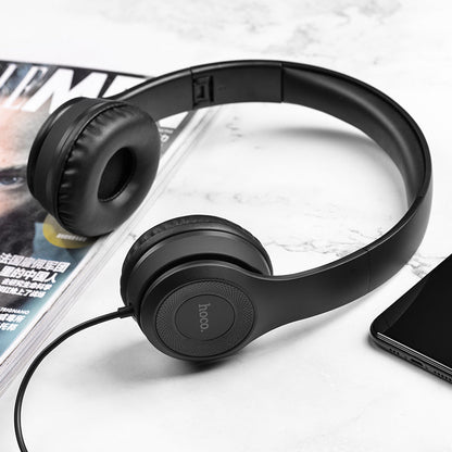 Hoco Graceful Charm Wired Headphone with Microphone W21