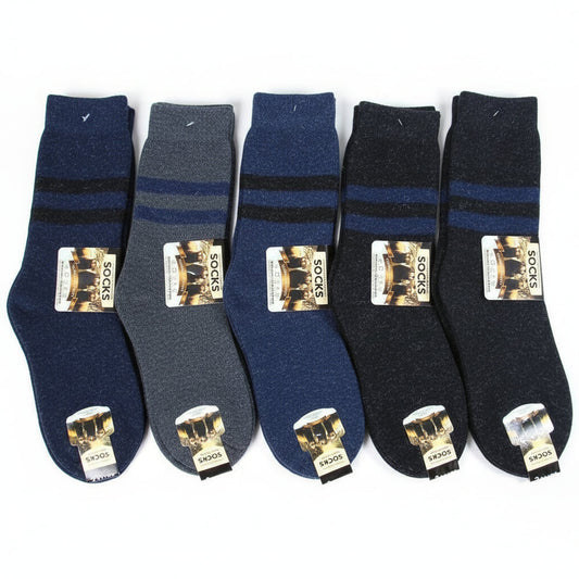 (12 Pairs) Men's Thermal/Work Socks