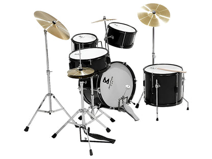 Kids Drum Kit Set Black
