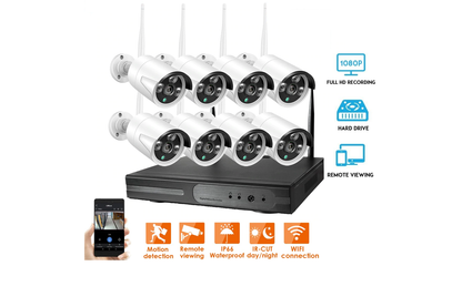 Wireless Security Camera System 8 Camera