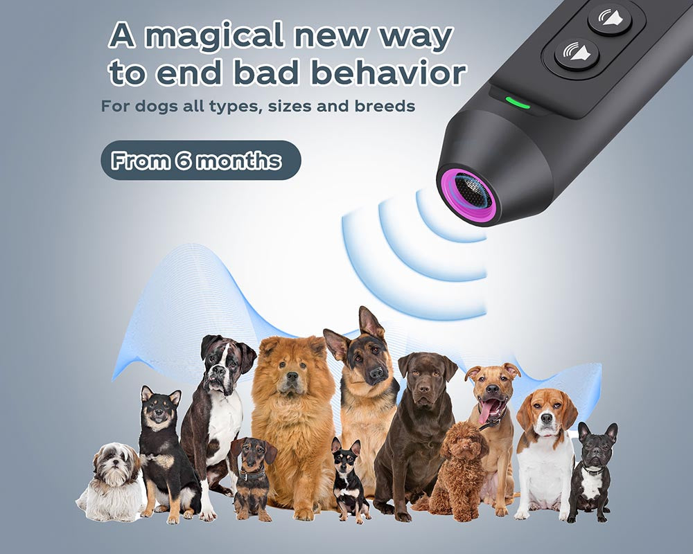 Ultrasonic Dog Bark Deterrent & Repeller