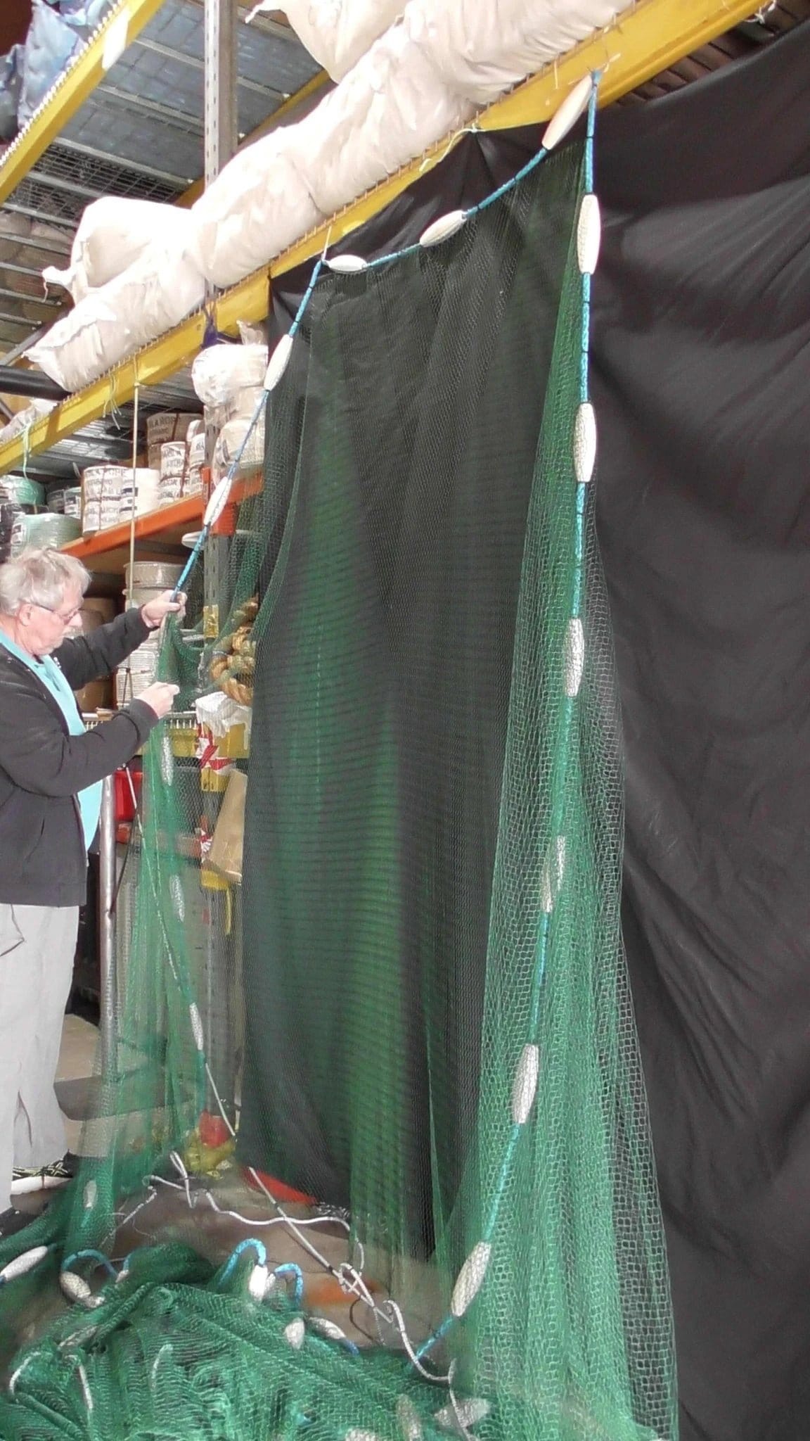 90m Commercial Floating Piper Net for Professional Fisheries with Superior Strength and Buoyancy