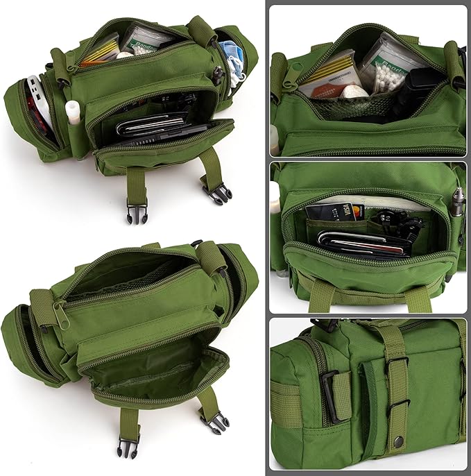 DSLR Camera Sling Bag - Waterproof Tactical Outdoor Waist / Shoulder Bag BL9011