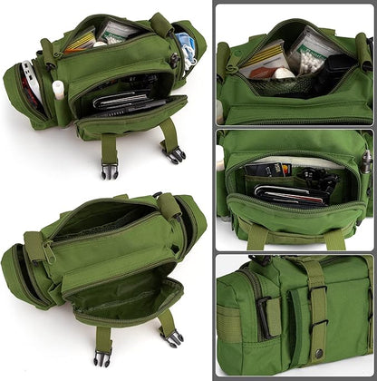 DSLR Camera Sling Bag - Waterproof Tactical Outdoor Waist / Shoulder Bag BL9011