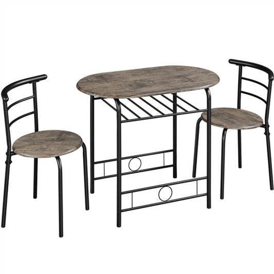 3 Piece Dining Set Dining Table Dining Chair Set