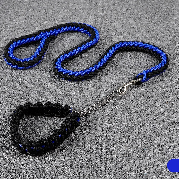 Strong Dog Leash Climbing Rope Threaded Pet Training