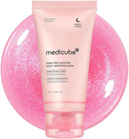 Medicube PDRN Pink Caffeine Night Wrapping Mask