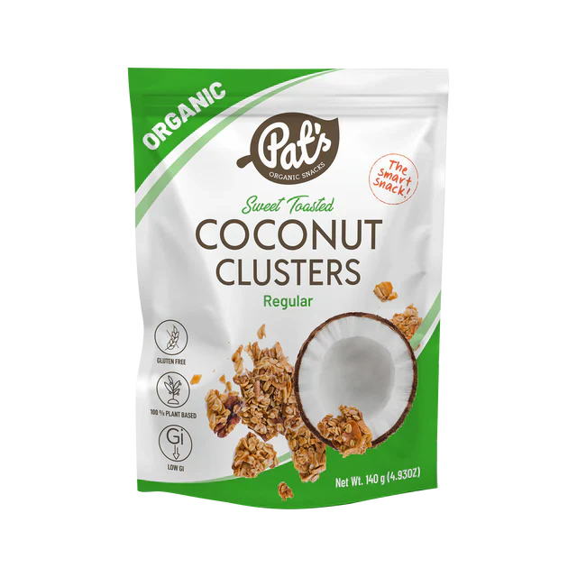 Organic Coconut Clusters  Sweet toasted- 140g