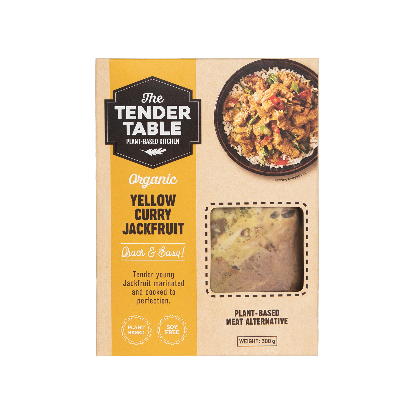 Organic Yellow Jackfruit Meat - 300g