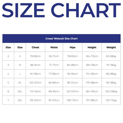 Cressi Tracina Long John Open Cell 5mm 2pc Wetsuit
