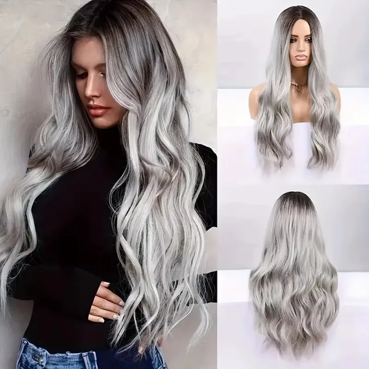 Women Long Wig Synthetic Hair Full Wigs High Quality