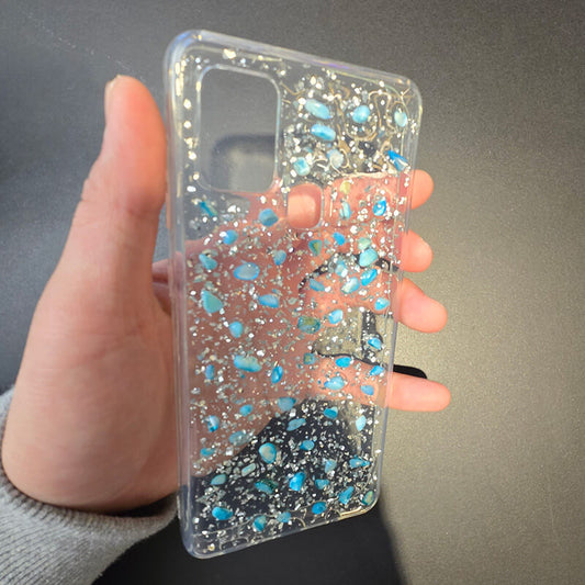 Blink Stone Back Shockproof Compatible with Samsung A21s 2020 Case