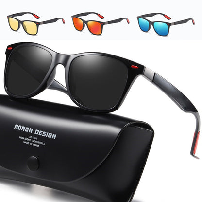 HD Polarized lens Sports Sunglasses Anti-Blue Ray Hydrophobic 4 colours