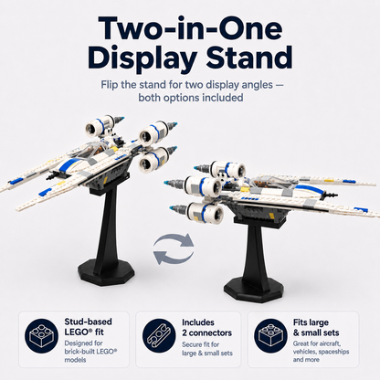 DisplayX 75°, 20cm Universal Display Stand Compatible with LEGO®