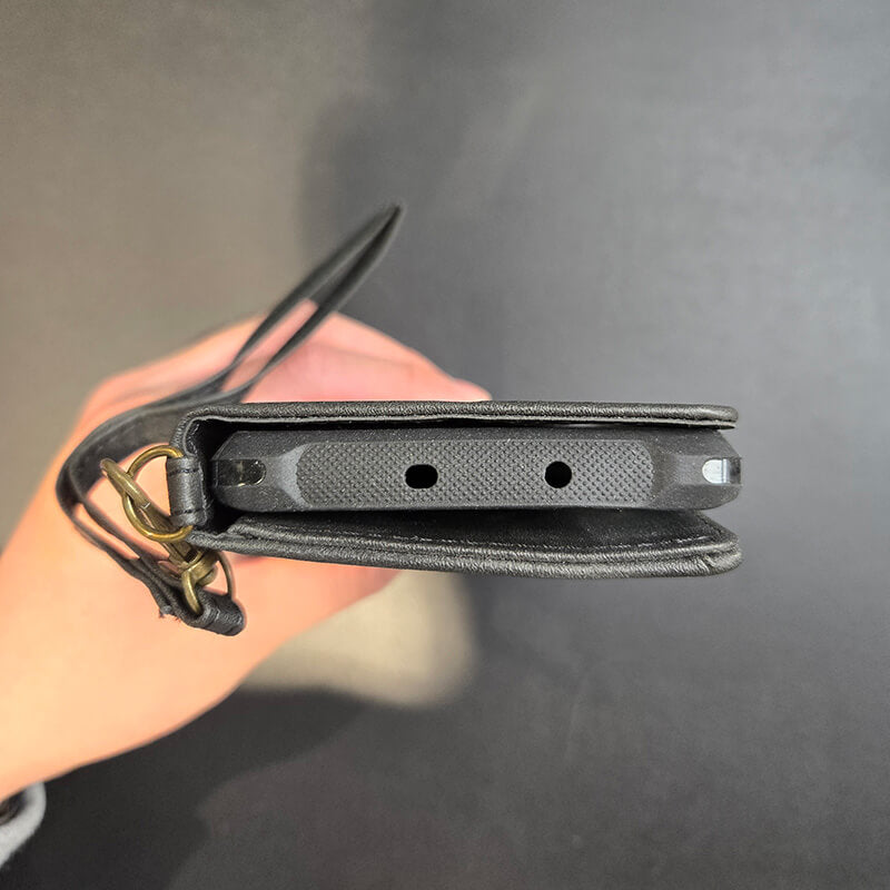 Thin Peak Series Genuine Leather Compatible with Samsung Note 10 2019 Case