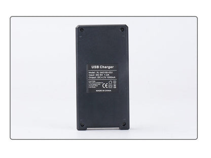 USB Charger for 18650 Rechargeable Battery 2 Slot
