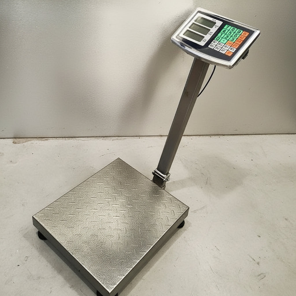 300KG Scale Heavy Duty Steel LCD Digital Platform Water-resistant