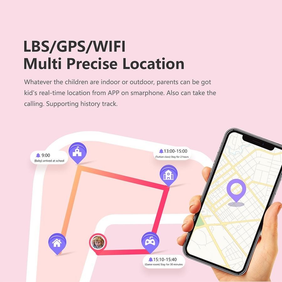 Kids 4G GPS Smart Watch