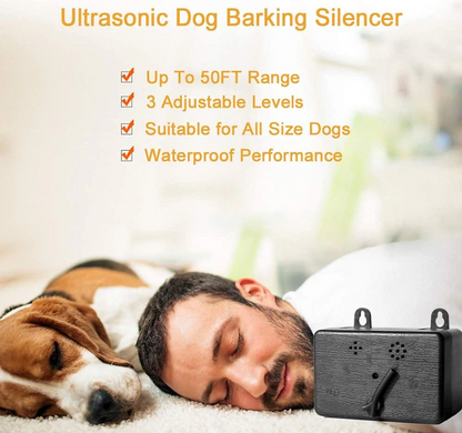 Ultrasonic Anti-Bark Dog Silencer