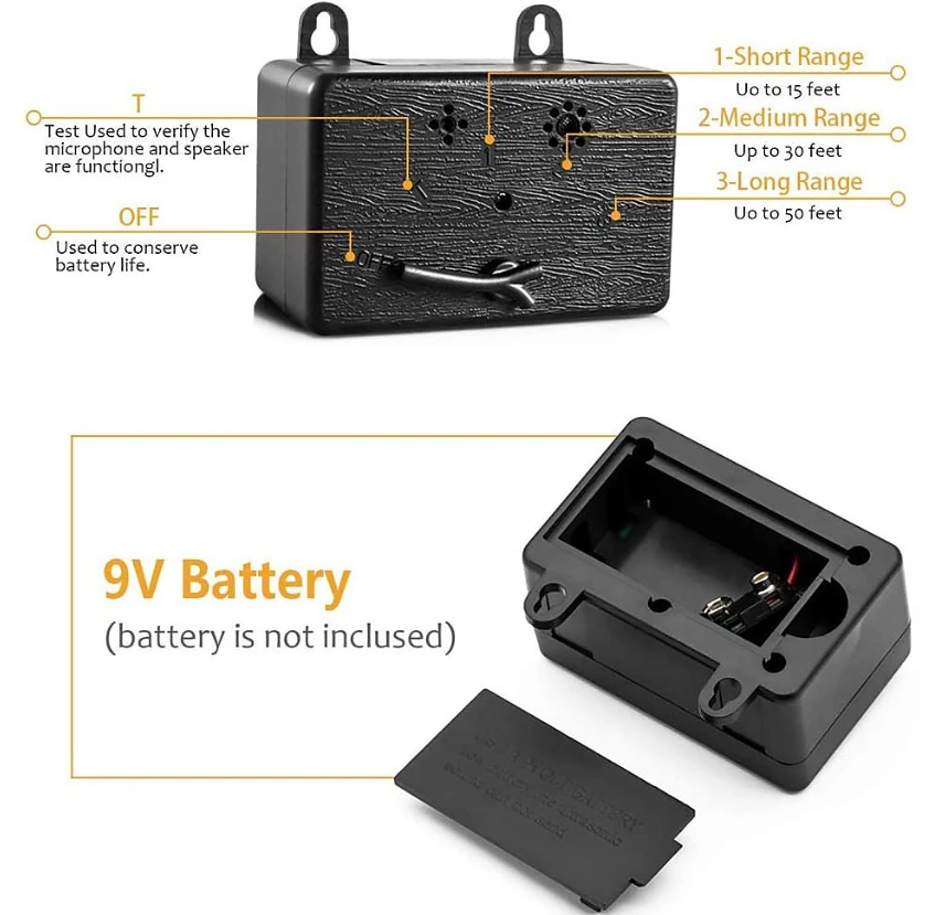 Ultrasonic Anti-Bark Dog Silencer