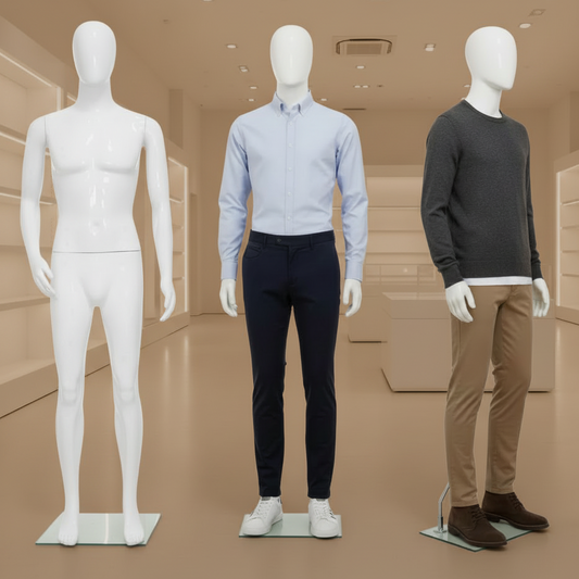 Brand New Male Full Mannequin 185CM (White)