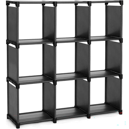 9 cube modular storage shelf