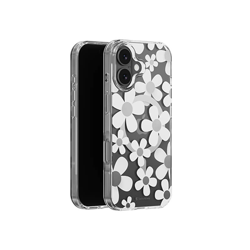Compatible with iPhone 17 Fleur 3D Patterned Series Shockproof Magnetic Phone Case