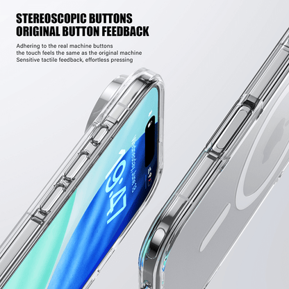 Aurora Magnetic Series Crystal Transparent Compatible with iPhone 17 Air Case