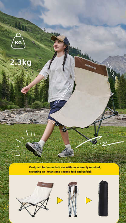 Versatile Outdoor Folding Chair – Chair & Lounger