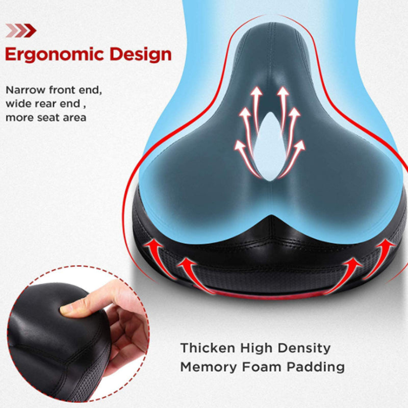 Bicycle Saddle Thickening of The Memory Foam Waterproof Replacement