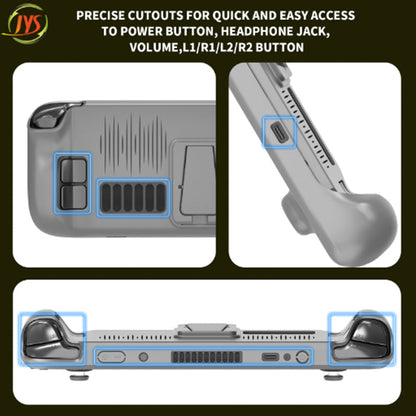 Protective Cover for Steam Deck Protective Case with Kickstand Detachable Shell