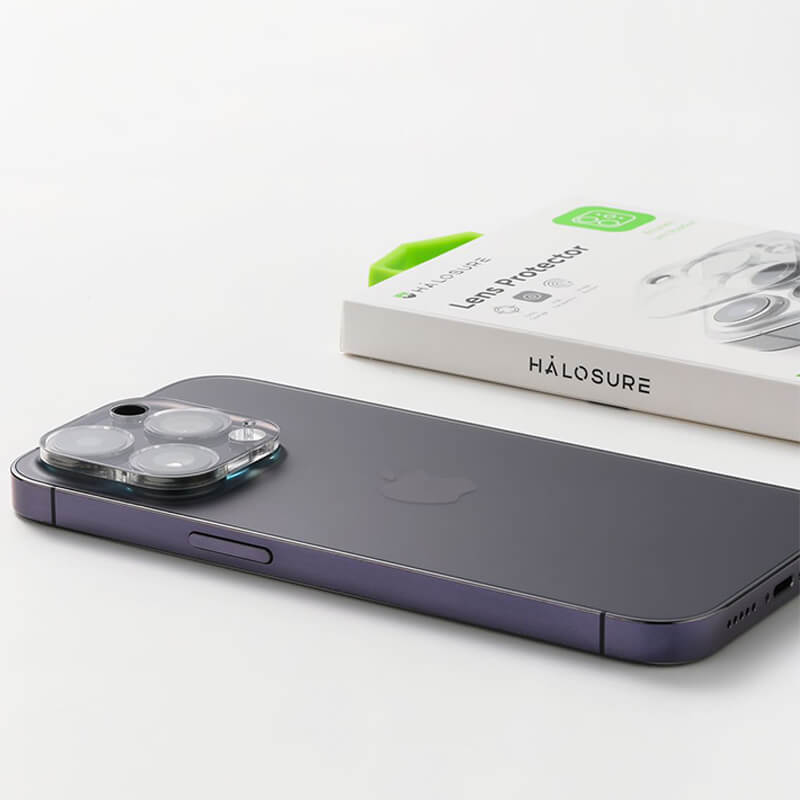 Suitable for Phone Series Halosure High Transparency Tempered Glass Camera Lens Protector