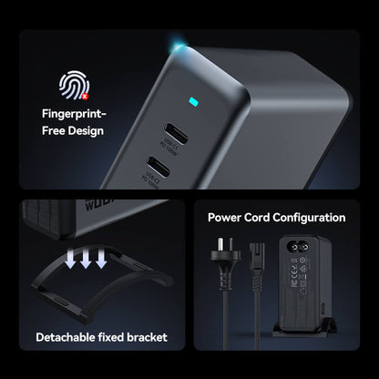 VFAN PD 100W 4 in 1 GaN Fast Charger Station with 1.8m AC Power Cord AU9