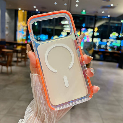 Compatible with iPhone 17 Aurora Pure Series Magsafe Phone Case