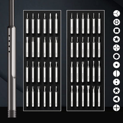 Magnetic Precision Screwdriver Set 48 in 1 S2 Tool Steel Driver Bit